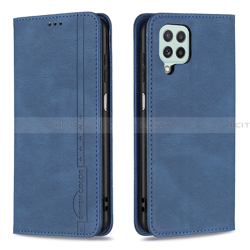 Custodia Portafoglio In Pelle Cover con Supporto B15F per Samsung Galaxy A22 4G