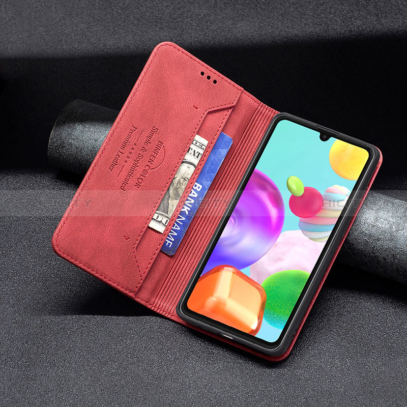 Custodia Portafoglio In Pelle Cover con Supporto B15F per Samsung Galaxy A41