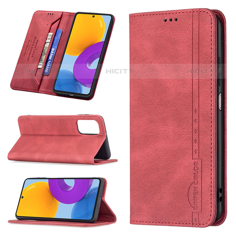 Custodia Portafoglio In Pelle Cover con Supporto B15F per Samsung Galaxy M52 5G