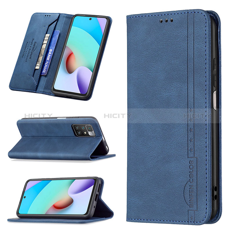 Custodia Portafoglio In Pelle Cover con Supporto B15F per Xiaomi Redmi 10 (2022)