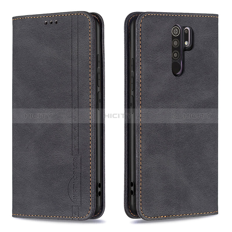 Custodia Portafoglio In Pelle Cover con Supporto B15F per Xiaomi Redmi 9