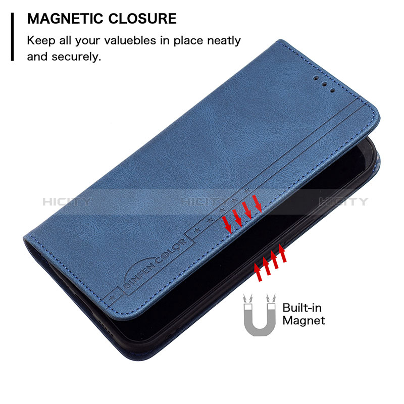 Custodia Portafoglio In Pelle Cover con Supporto B15F per Xiaomi Redmi 9C NFC