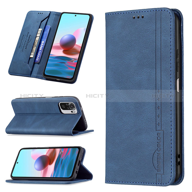 Custodia Portafoglio In Pelle Cover con Supporto B15F per Xiaomi Redmi Note 10 4G