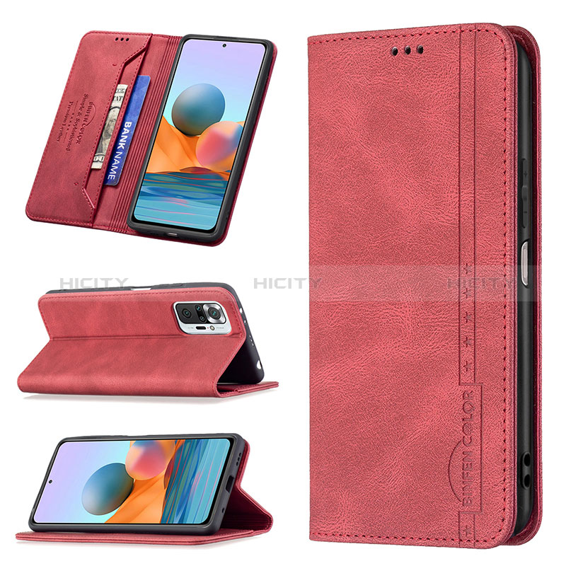 Custodia Portafoglio In Pelle Cover con Supporto B15F per Xiaomi Redmi Note 10 Pro 4G