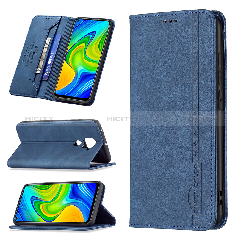 Custodia Portafoglio In Pelle Cover con Supporto B15F per Xiaomi Redmi Note 9