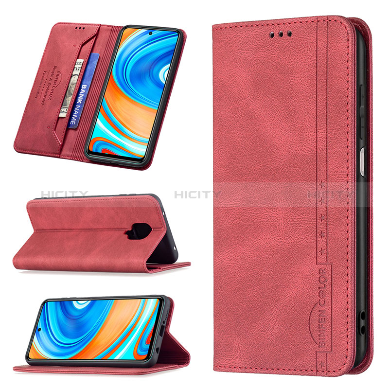 Custodia Portafoglio In Pelle Cover con Supporto B15F per Xiaomi Redmi Note 9 Pro