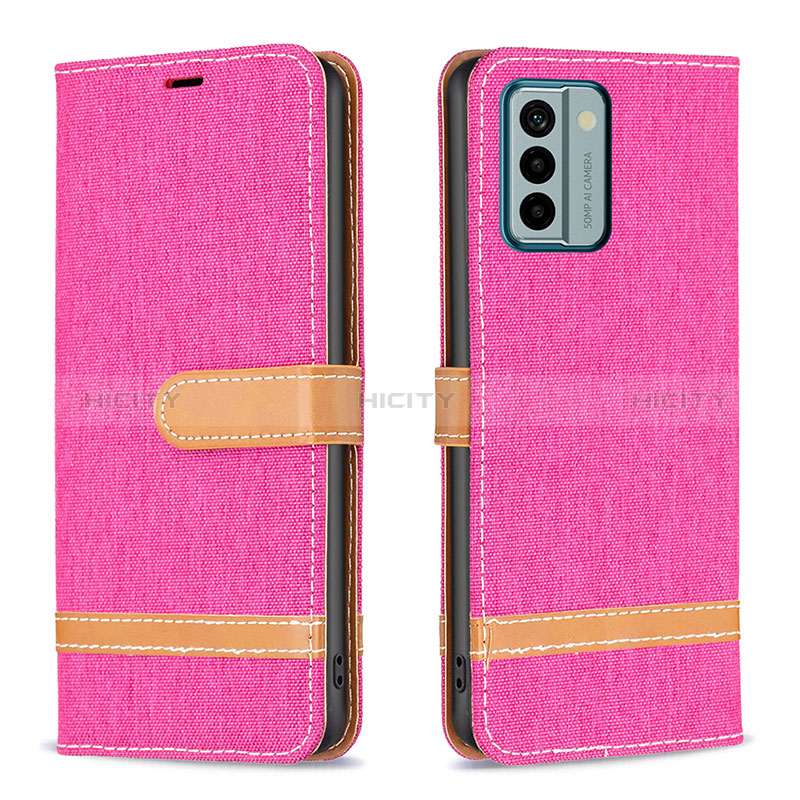 Custodia Portafoglio In Pelle Cover con Supporto B16F per Nokia G22