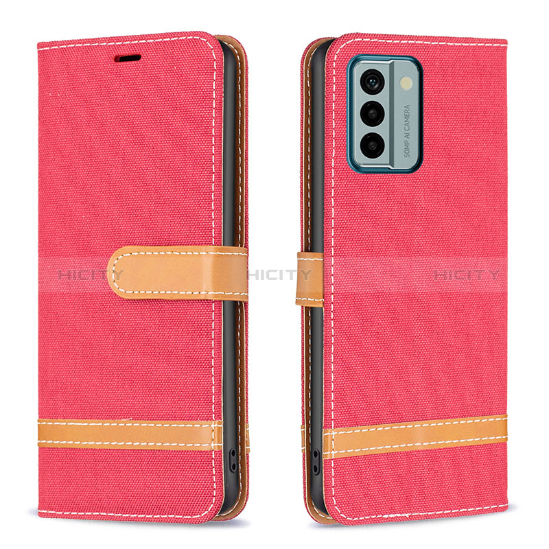 Custodia Portafoglio In Pelle Cover con Supporto B16F per Nokia G22