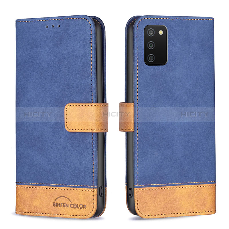 Custodia Portafoglio In Pelle Cover con Supporto B16F per Samsung Galaxy A02s