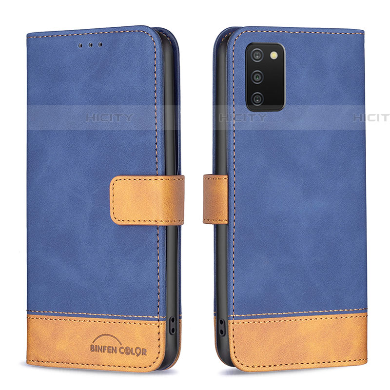 Custodia Portafoglio In Pelle Cover con Supporto B16F per Samsung Galaxy A03s