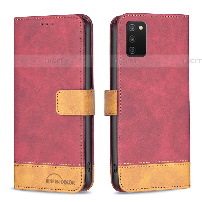 Custodia Portafoglio In Pelle Cover con Supporto B16F per Samsung Galaxy A03s