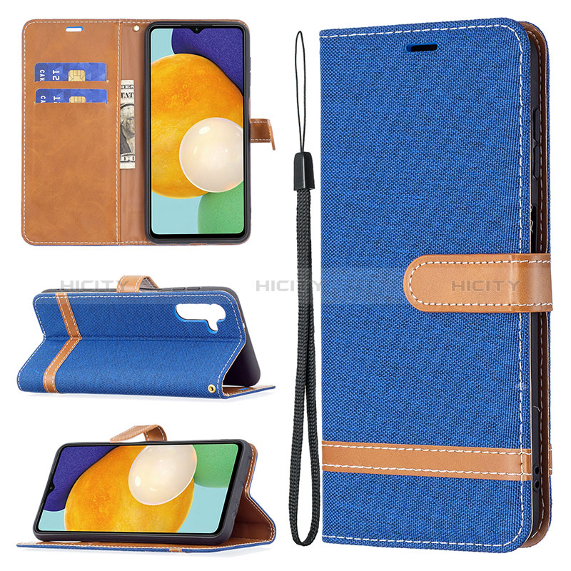 Custodia Portafoglio In Pelle Cover con Supporto B16F per Samsung Galaxy A04s