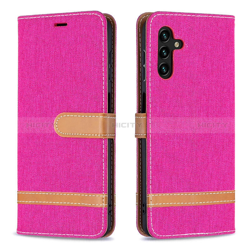 Custodia Portafoglio In Pelle Cover con Supporto B16F per Samsung Galaxy A04s