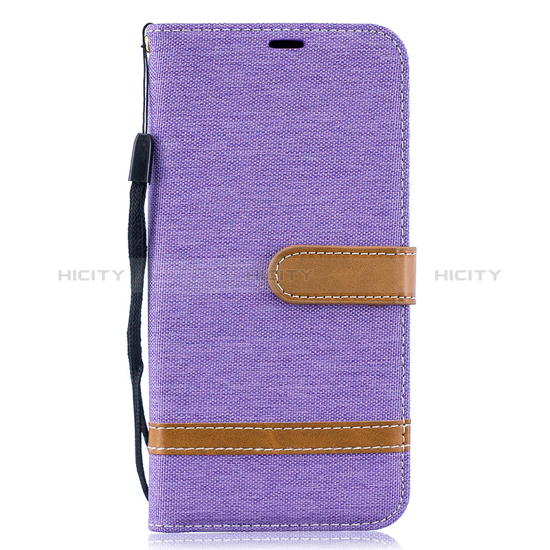 Custodia Portafoglio In Pelle Cover con Supporto B16F per Samsung Galaxy A10