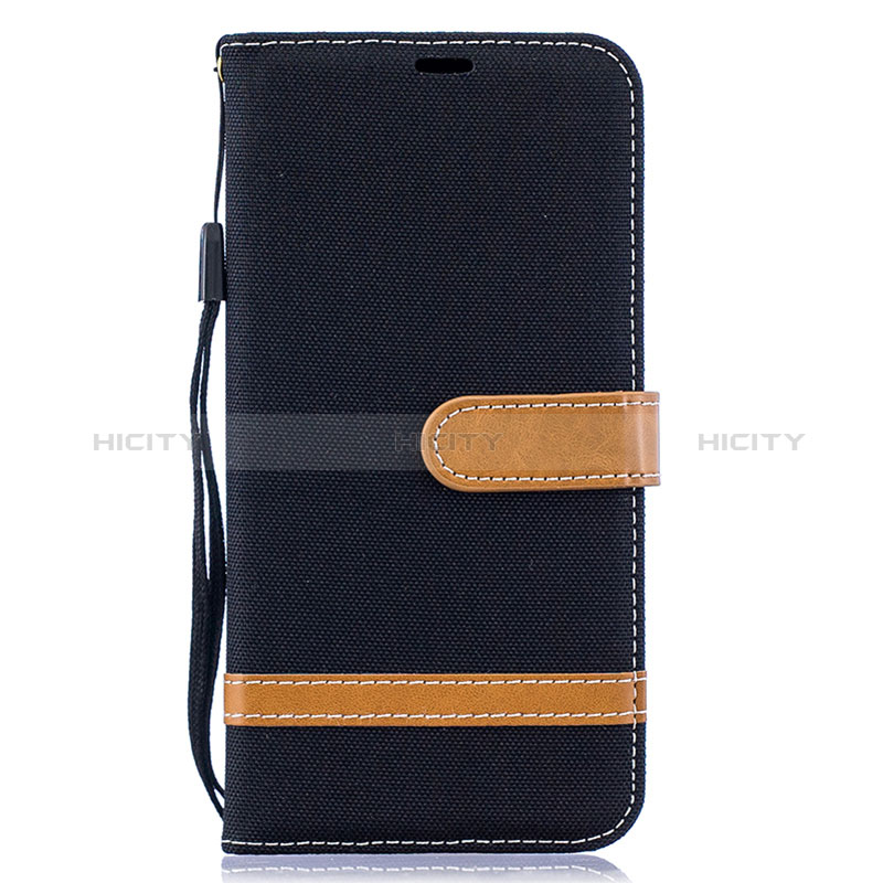 Custodia Portafoglio In Pelle Cover con Supporto B16F per Samsung Galaxy A10