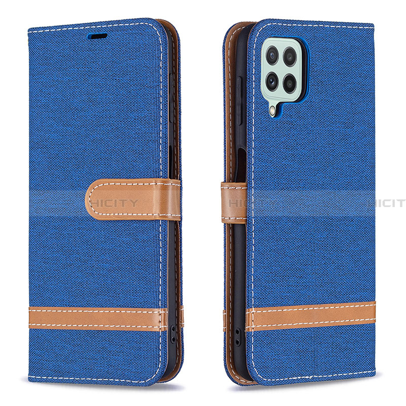 Custodia Portafoglio In Pelle Cover con Supporto B16F per Samsung Galaxy A22 4G