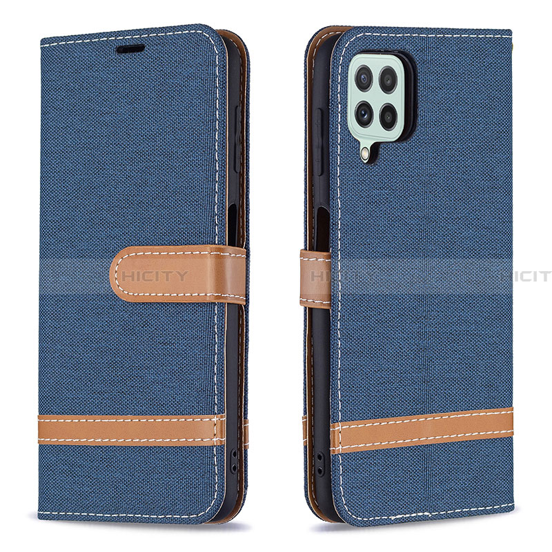 Custodia Portafoglio In Pelle Cover con Supporto B16F per Samsung Galaxy A22 4G