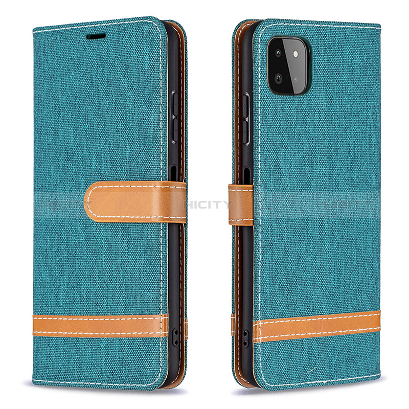 Custodia Portafoglio In Pelle Cover con Supporto B16F per Samsung Galaxy A22s 5G