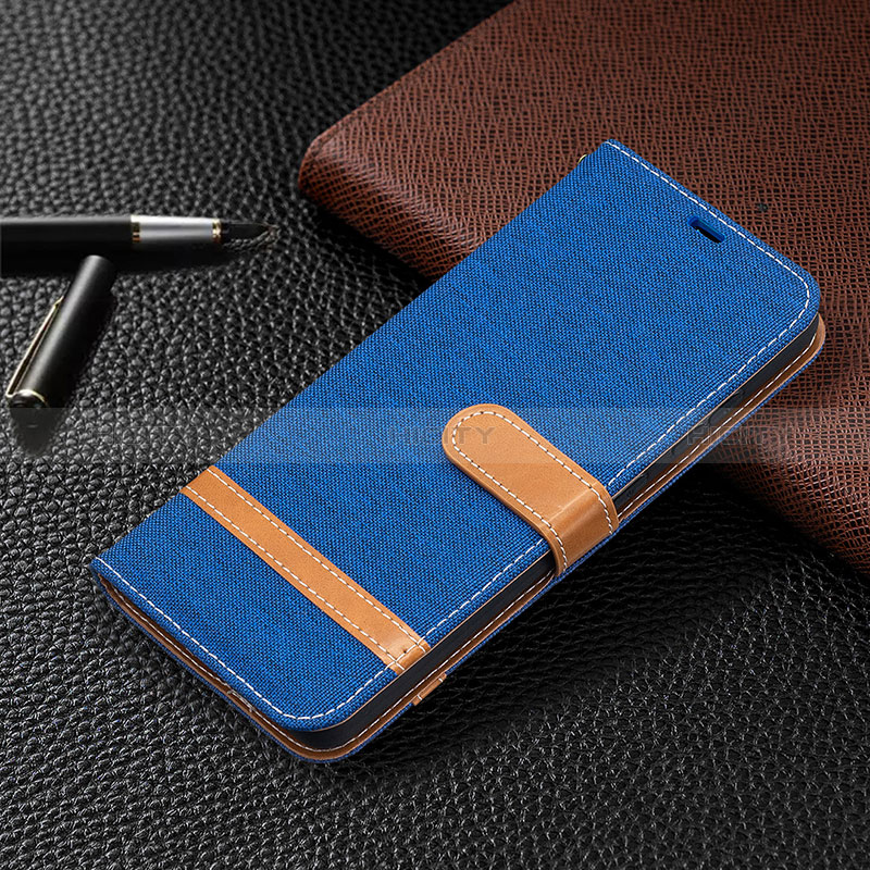 Custodia Portafoglio In Pelle Cover con Supporto B16F per Samsung Galaxy A52s 5G