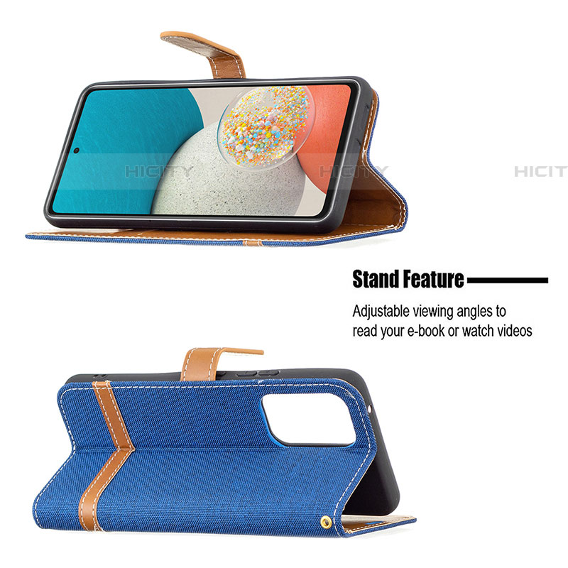 Custodia Portafoglio In Pelle Cover con Supporto B16F per Samsung Galaxy A53 5G