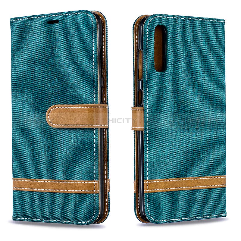 Custodia Portafoglio In Pelle Cover con Supporto B16F per Samsung Galaxy A70