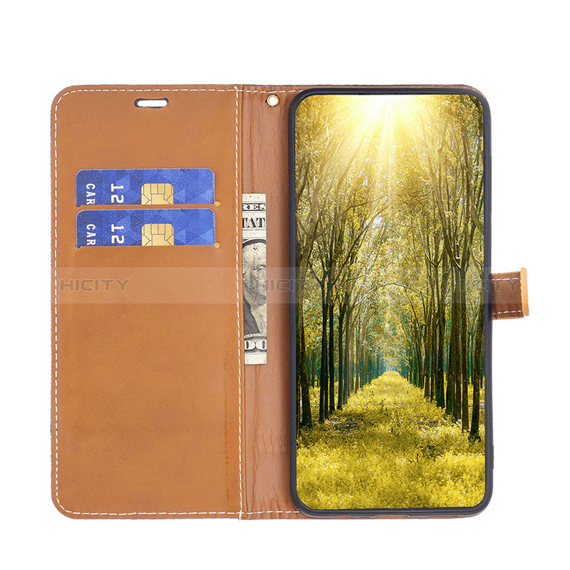 Custodia Portafoglio In Pelle Cover con Supporto B16F per Samsung Galaxy M04