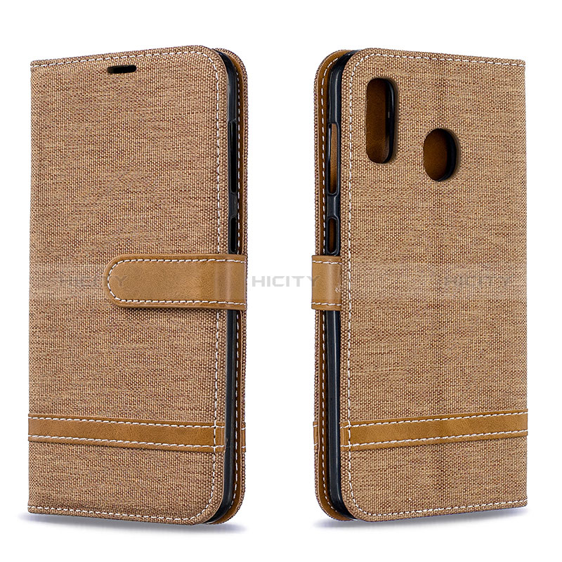 Custodia Portafoglio In Pelle Cover con Supporto B16F per Samsung Galaxy M10S