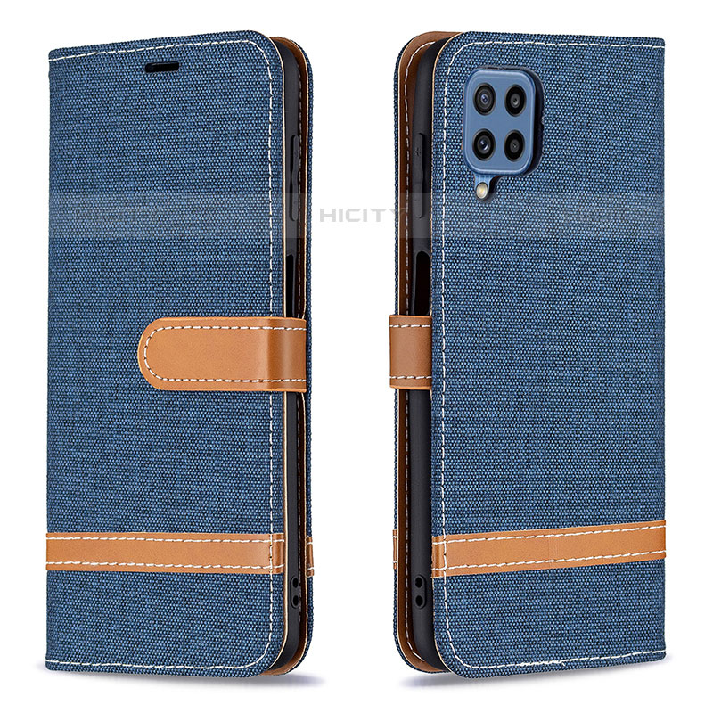 Custodia Portafoglio In Pelle Cover con Supporto B16F per Samsung Galaxy M32 4G