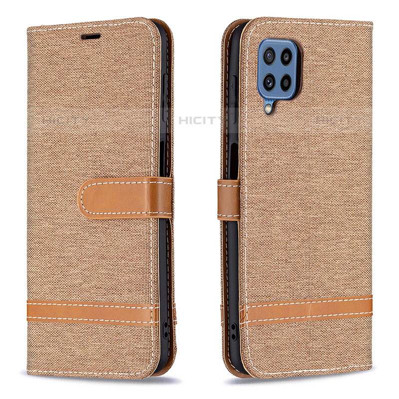 Custodia Portafoglio In Pelle Cover con Supporto B16F per Samsung Galaxy M32 4G