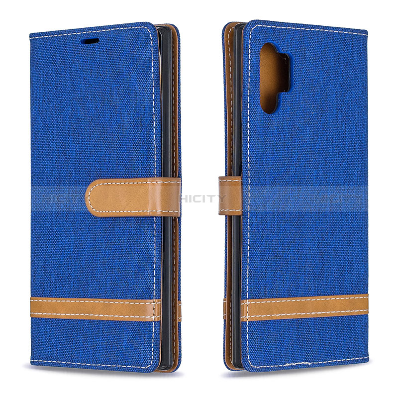 Custodia Portafoglio In Pelle Cover con Supporto B16F per Samsung Galaxy Note 10 Plus 5G