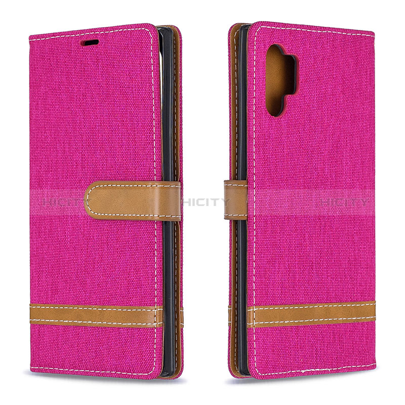 Custodia Portafoglio In Pelle Cover con Supporto B16F per Samsung Galaxy Note 10 Plus 5G