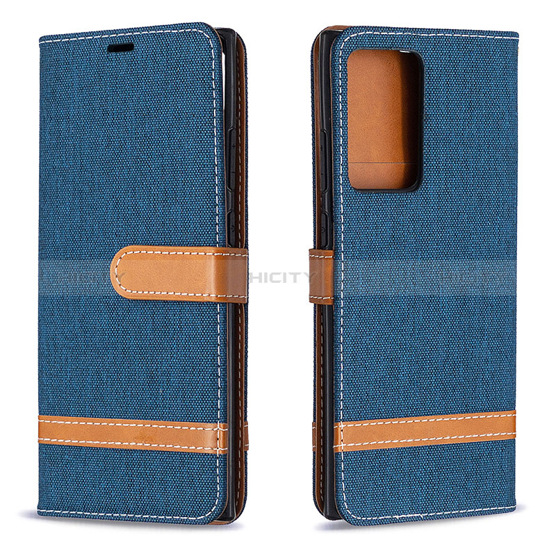 Custodia Portafoglio In Pelle Cover con Supporto B16F per Samsung Galaxy Note 20 Ultra 5G