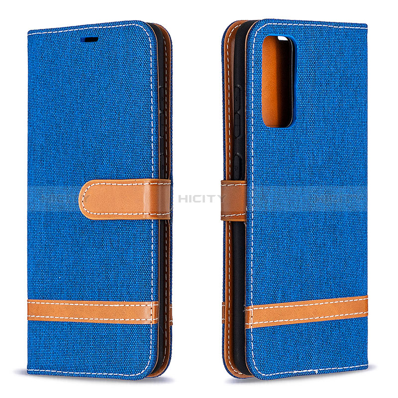 Custodia Portafoglio In Pelle Cover con Supporto B16F per Samsung Galaxy S20 FE (2022) 5G