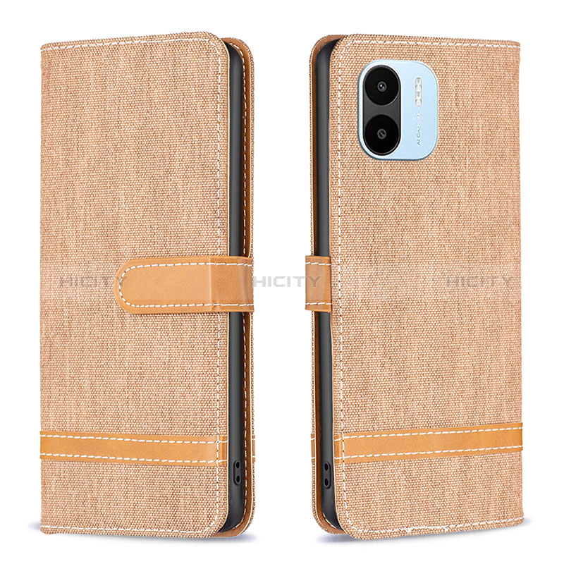 Custodia Portafoglio In Pelle Cover con Supporto B16F per Xiaomi Poco C50