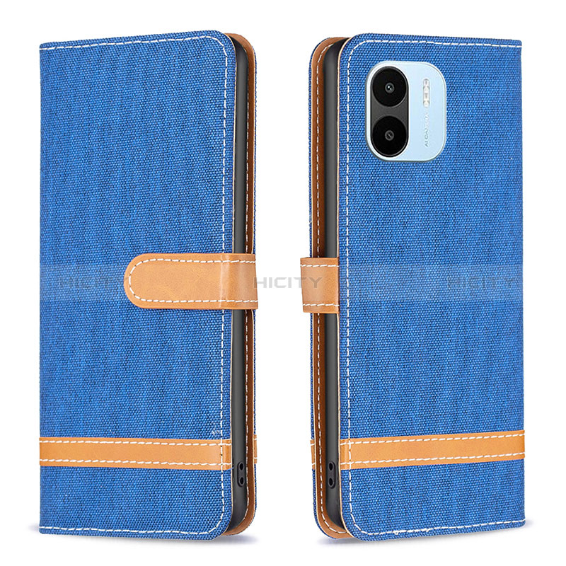 Custodia Portafoglio In Pelle Cover con Supporto B16F per Xiaomi Poco C50