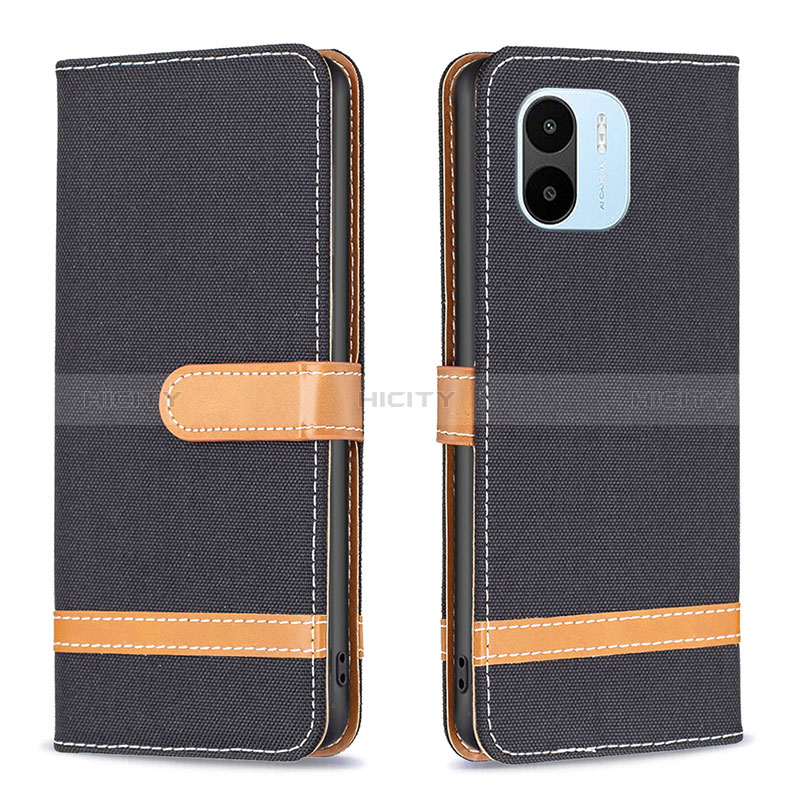 Custodia Portafoglio In Pelle Cover con Supporto B16F per Xiaomi Poco C50