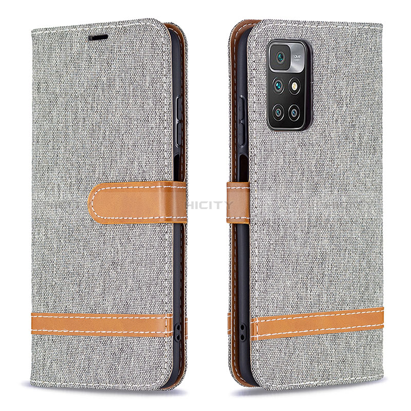 Custodia Portafoglio In Pelle Cover con Supporto B16F per Xiaomi Redmi 10 (2022)