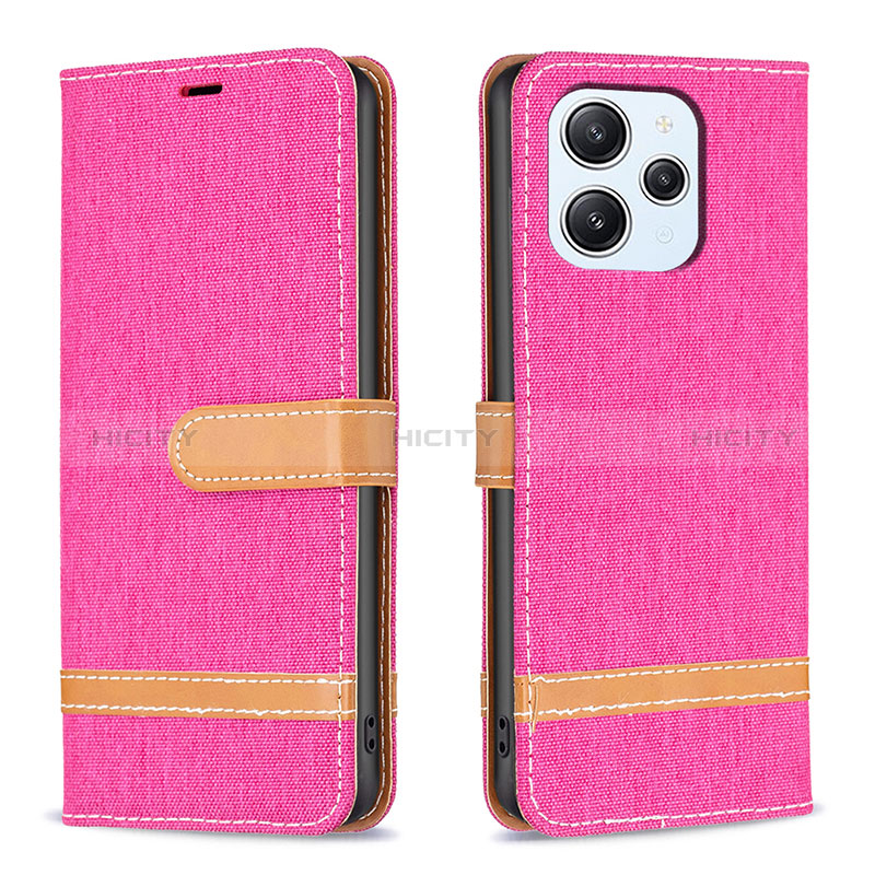 Custodia Portafoglio In Pelle Cover con Supporto B16F per Xiaomi Redmi 12 4G