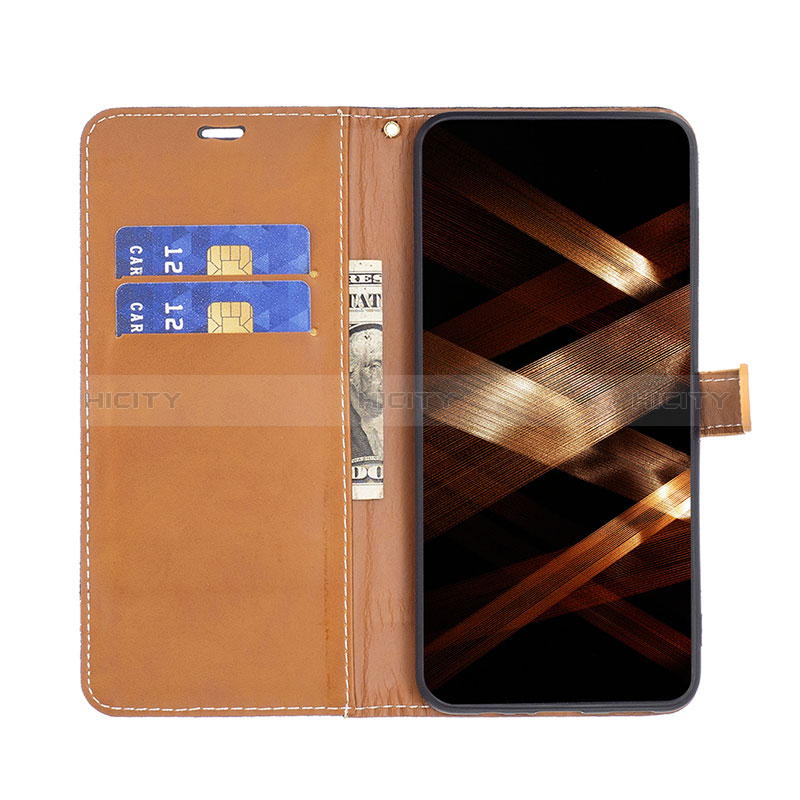 Custodia Portafoglio In Pelle Cover con Supporto B16F per Xiaomi Redmi 12 4G