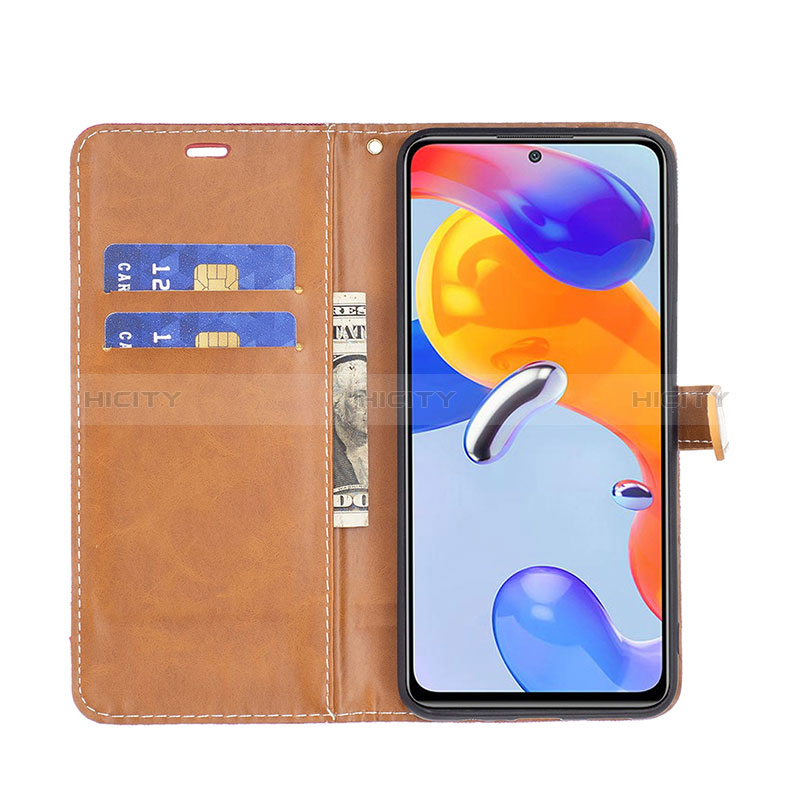 Custodia Portafoglio In Pelle Cover con Supporto B16F per Xiaomi Redmi Note 11 Pro 4G