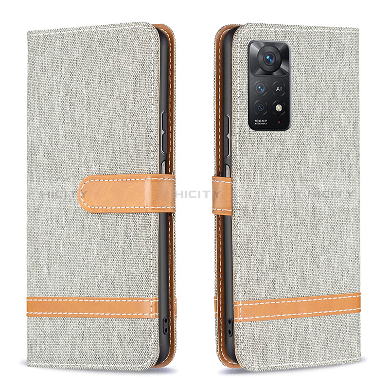 Custodia Portafoglio In Pelle Cover con Supporto B16F per Xiaomi Redmi Note 11 Pro 4G