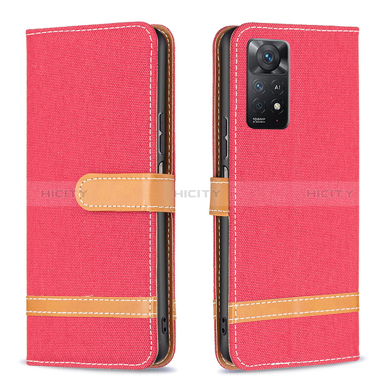 Custodia Portafoglio In Pelle Cover con Supporto B16F per Xiaomi Redmi Note 11 Pro 4G