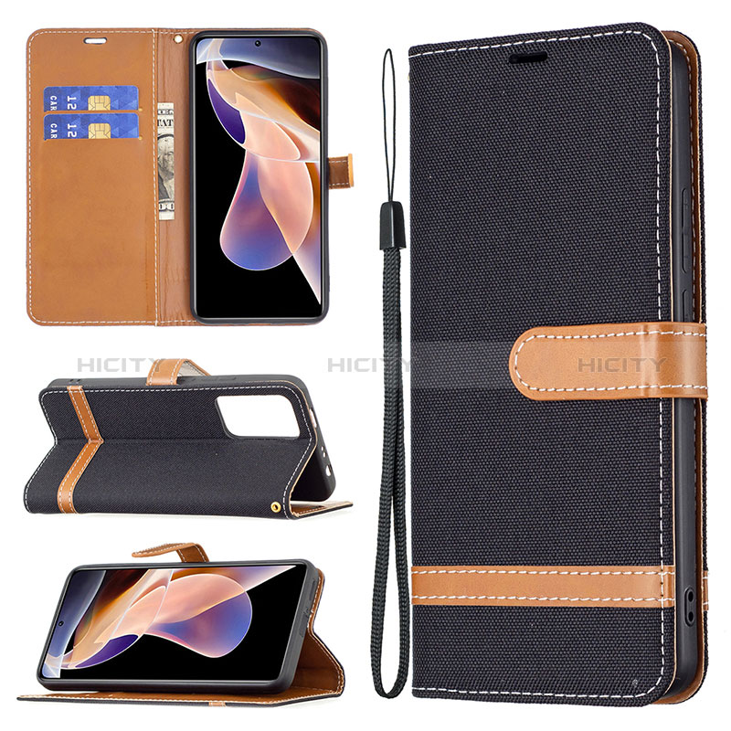 Custodia Portafoglio In Pelle Cover con Supporto B16F per Xiaomi Redmi Note 11 Pro+ Plus 5G