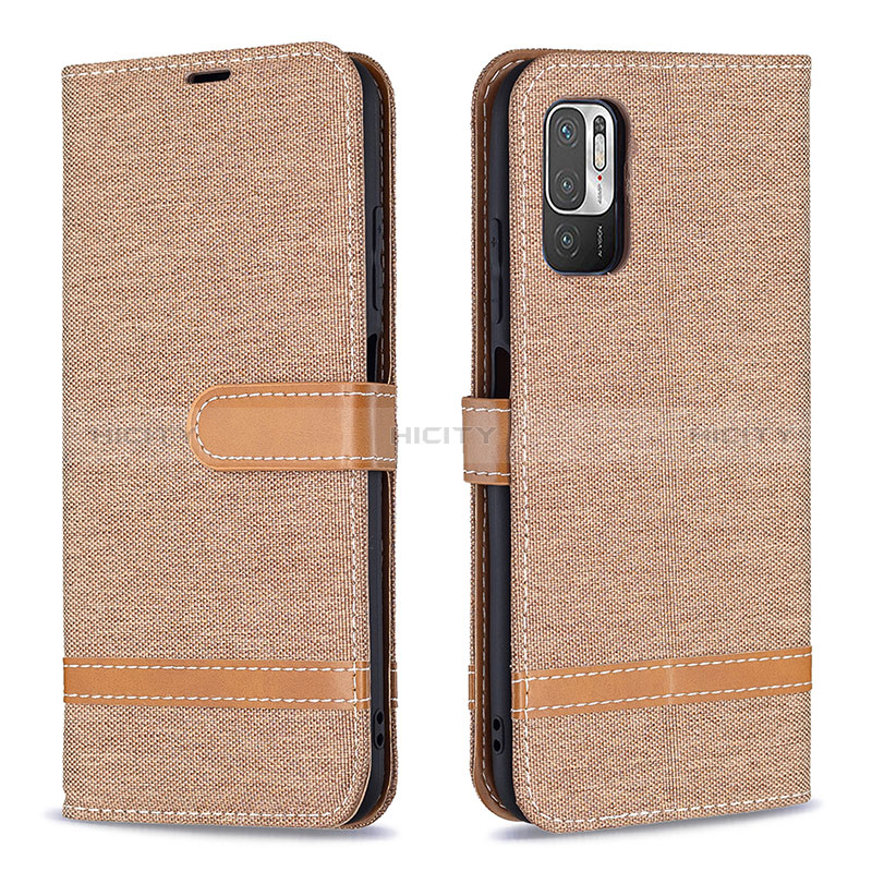 Custodia Portafoglio In Pelle Cover con Supporto B16F per Xiaomi Redmi Note 11 SE 5G Oro