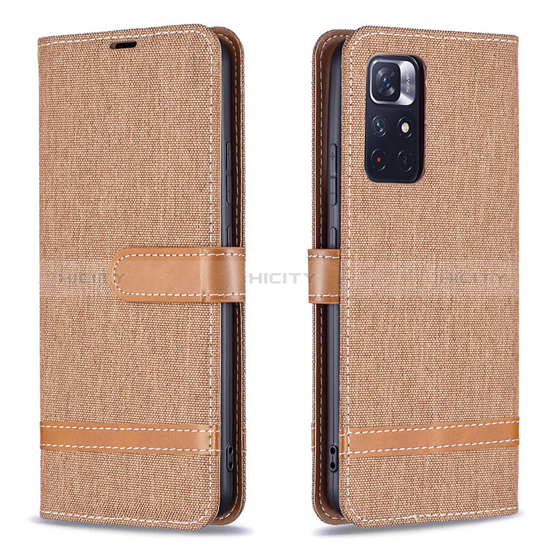 Custodia Portafoglio In Pelle Cover con Supporto B16F per Xiaomi Redmi Note 11S 5G