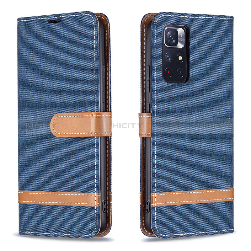 Custodia Portafoglio In Pelle Cover con Supporto B16F per Xiaomi Redmi Note 11S 5G