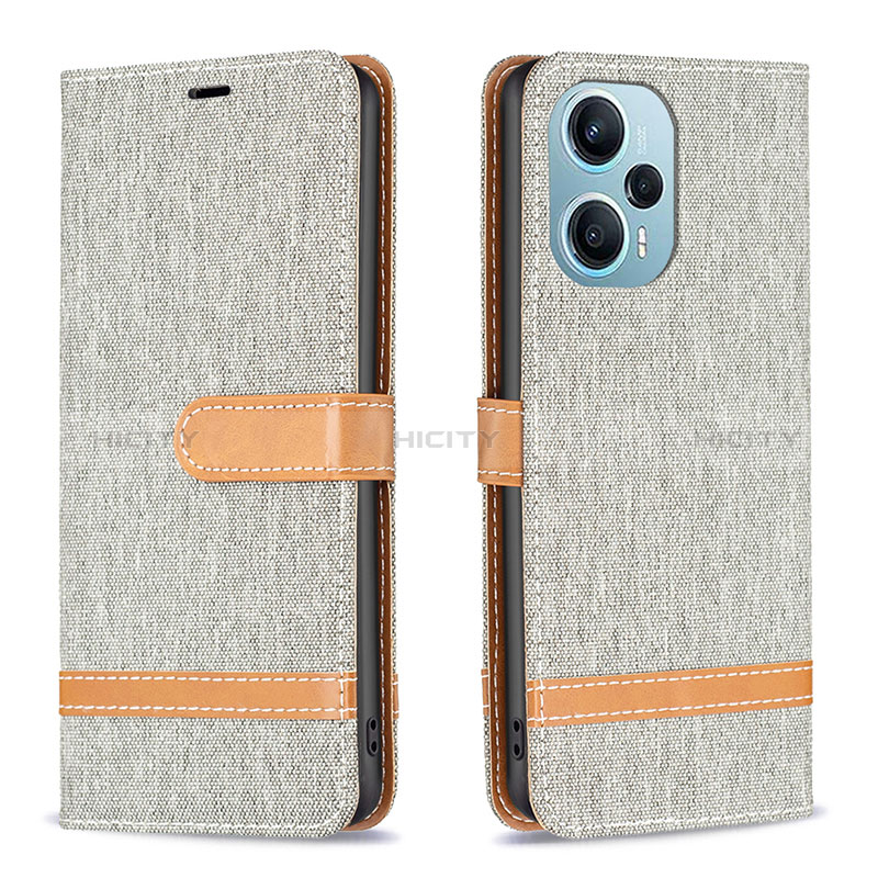 Custodia Portafoglio In Pelle Cover con Supporto B16F per Xiaomi Redmi Note 12 Turbo 5G