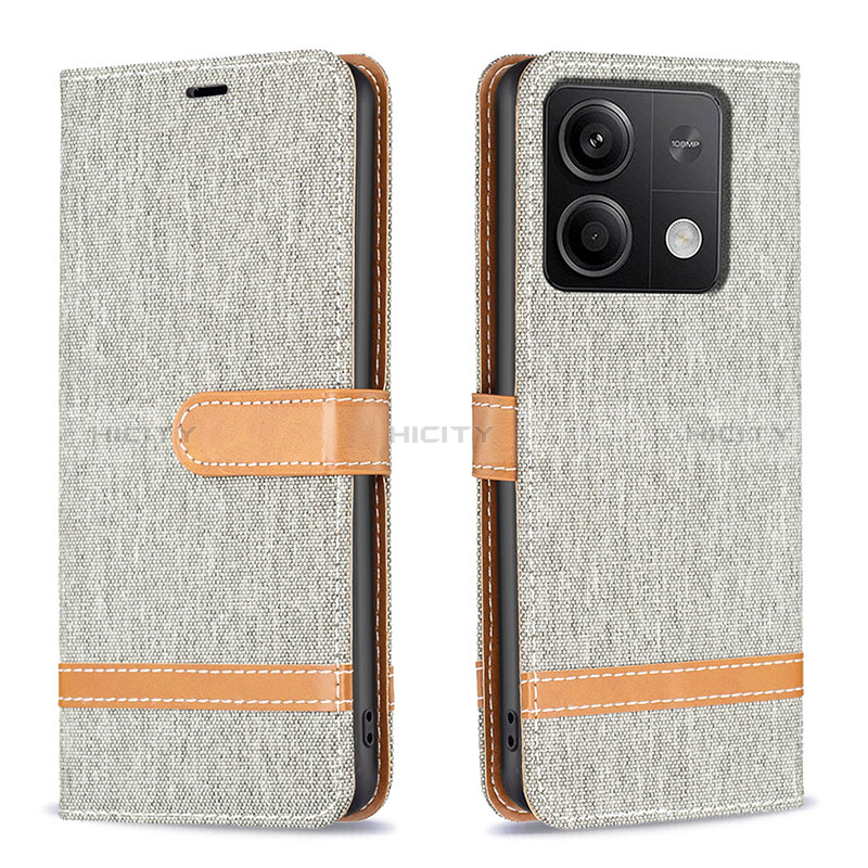 Custodia Portafoglio In Pelle Cover con Supporto B16F per Xiaomi Redmi Note 13 5G