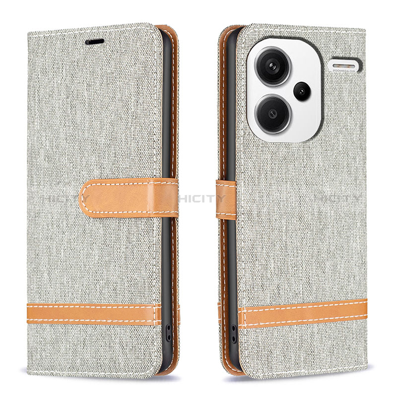 Custodia Portafoglio In Pelle Cover con Supporto B16F per Xiaomi Redmi Note 13 Pro+ Plus 5G