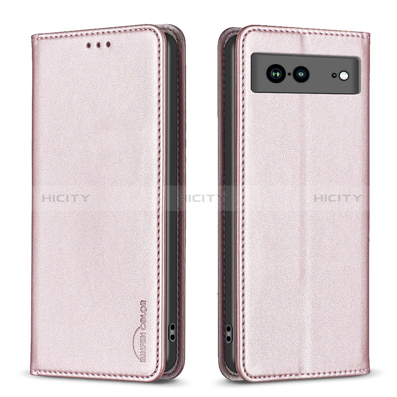 Custodia Portafoglio In Pelle Cover con Supporto B17F per Google Pixel 7a 5G